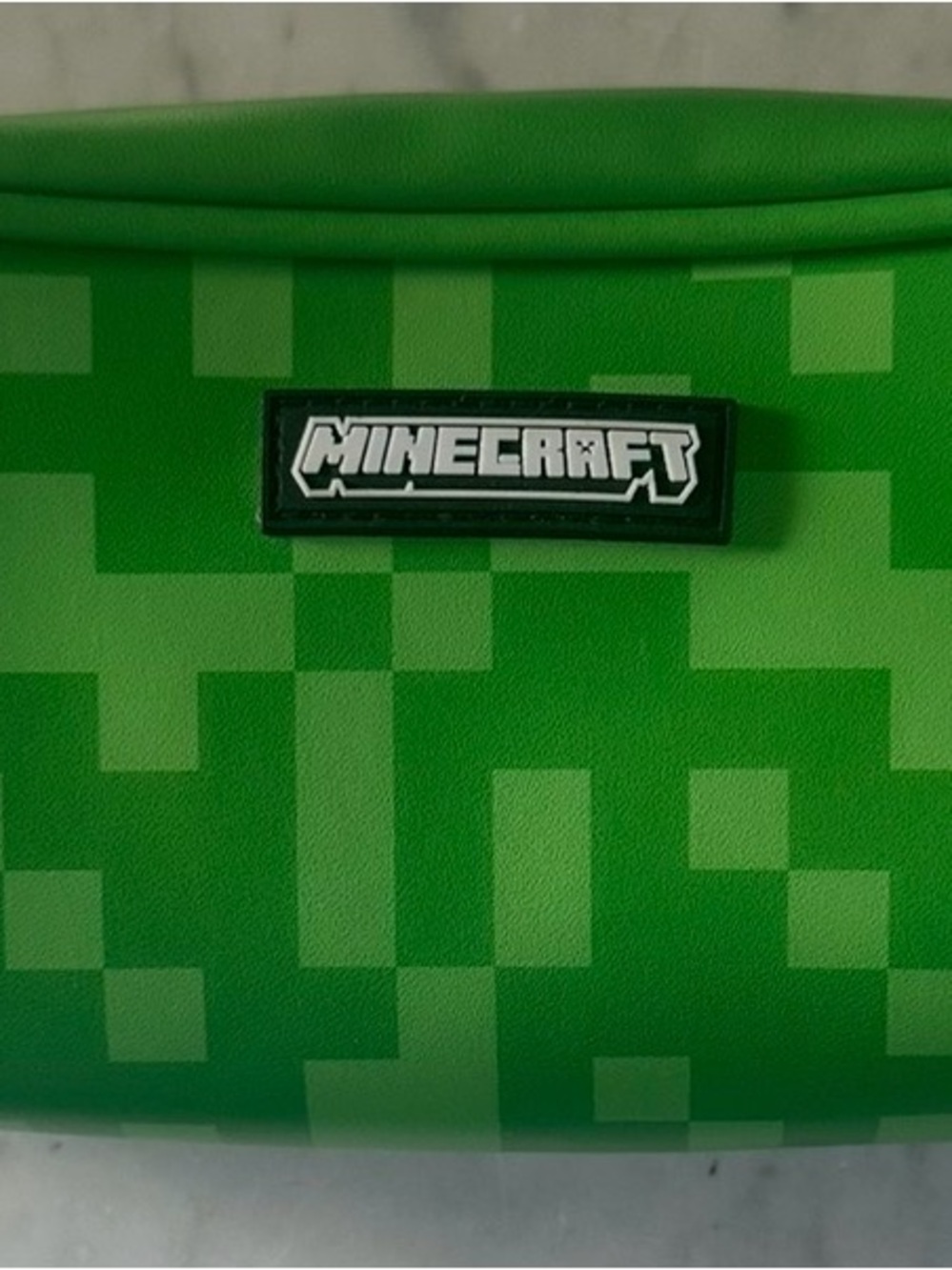 Minecraft Green Pixel Game Case - Highly Sought after by gamers - MINISO